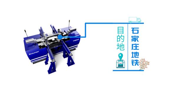 出發(fā)！目的地是2000公里外的石家莊地鐵